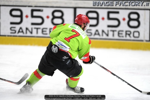 2020-10-10 Valpellice Bulldogs-Hockey Pieve 5582 Pietro Canale